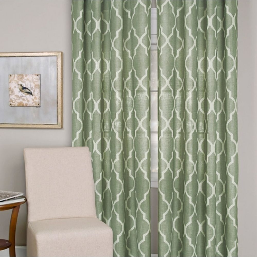 Two Linen Curtains